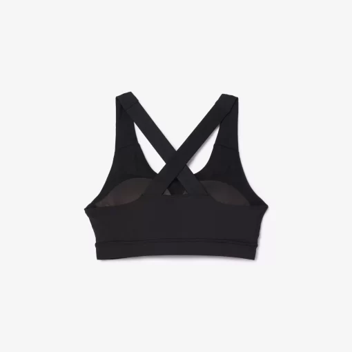 Lacoste Fitness & Training-Sport Stretch Medium Support Bralette