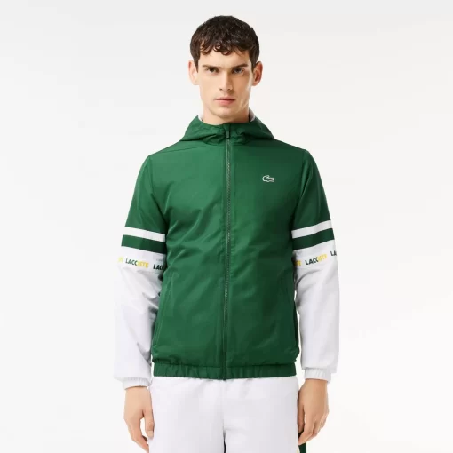 Lacoste Jackets & Coats-Sportsuit Logo Stripe Tennis Track Jacket