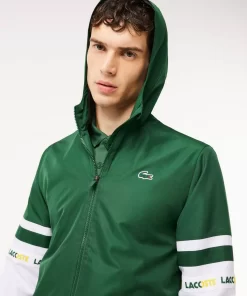 Lacoste Jackets & Coats-Sportsuit Logo Stripe Tennis Track Jacket