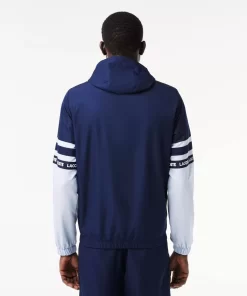 Lacoste Jackets & Coats-Sportsuit Logo Stripe Tennis Track Jacket