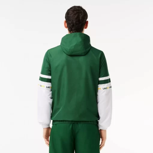 Lacoste Jackets & Coats-Sportsuit Logo Stripe Tennis Track Jacket