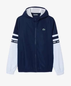 Lacoste Jackets & Coats-Sportsuit Logo Stripe Tennis Track Jacket