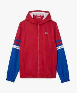 Lacoste Jackets & Coats-Sportsuit Logo Stripe Tennis Track Jacket