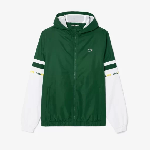 Lacoste Jackets & Coats-Sportsuit Logo Stripe Tennis Track Jacket