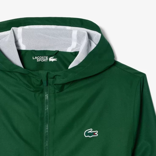 Lacoste Jackets & Coats-Sportsuit Logo Stripe Tennis Track Jacket