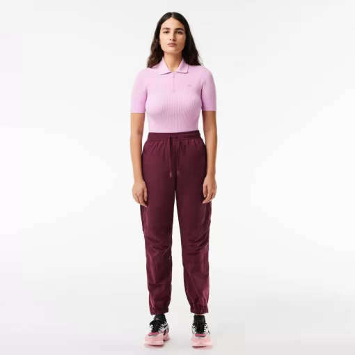 Lacoste Trousers & Shorts-Sportsuit Nylon Track Pants