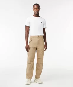 Lacoste Trousers & Shorts-Straight Fit Cotton Cargo Pants