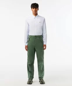 Lacoste Trousers & Shorts-Straight Fit Cotton Cargo Pants