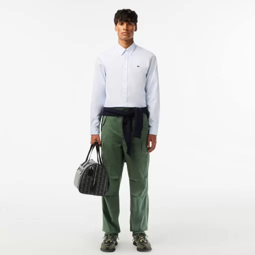 Lacoste Trousers & Shorts-Straight Fit Cotton Cargo Pants