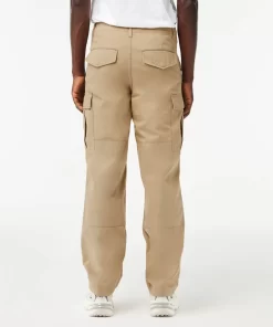 Lacoste Trousers & Shorts-Straight Fit Cotton Cargo Pants