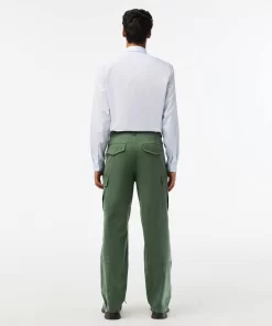 Lacoste Trousers & Shorts-Straight Fit Cotton Cargo Pants