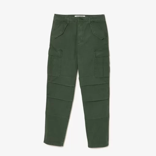 Lacoste Trousers & Shorts-Straight Fit Cotton Cargo Pants