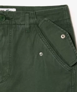 Lacoste Trousers & Shorts-Straight Fit Cotton Cargo Pants