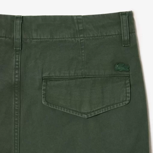 Lacoste Trousers & Shorts-Straight Fit Cotton Cargo Pants