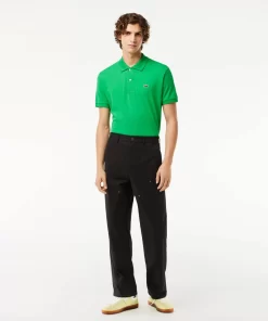 Lacoste Trousers & Shorts-Straight Fit Cotton Twill Cargo Pants