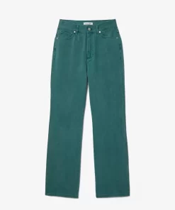 Lacoste Trousers & Shorts-Straight Leg Eco-Dyed Cotton Denim Jeans