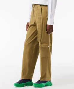 Lacoste Trousers & Shorts-Stretch Cotton Gabardine Cargo Pants