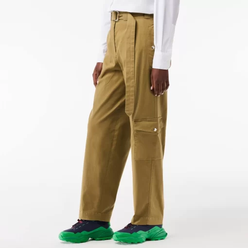 Lacoste Trousers & Shorts-Stretch Cotton Gabardine Cargo Pants