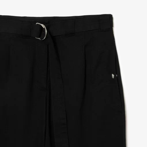 Lacoste Trousers & Shorts-Stretch Cotton Gabardine Cargo Pants