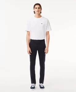 Lacoste Trousers & Shorts-Stretch Cotton Slim Fit Chino Pants