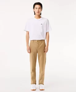 Lacoste Trousers & Shorts-Stretch Cotton Slim Fit Chino Pants