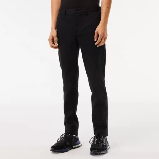 Lacoste Trousers & Shorts-Stretch Cotton Slim Fit Chino Pants