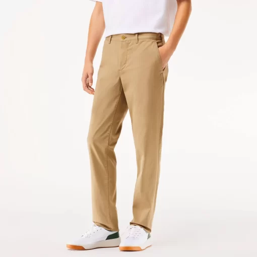 Lacoste Trousers & Shorts-Stretch Cotton Slim Fit Chino Pants