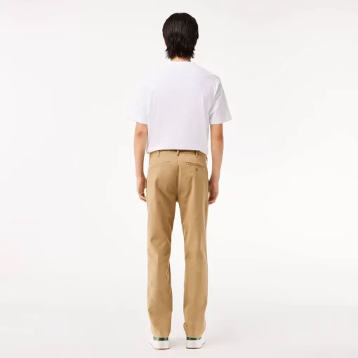 Lacoste Trousers & Shorts-Stretch Cotton Slim Fit Chino Pants