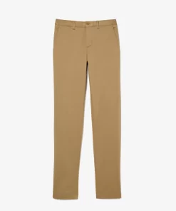 Lacoste Trousers & Shorts-Stretch Cotton Slim Fit Chino Pants