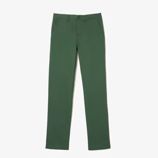 Lacoste Trousers & Shorts-Stretch Cotton Slim Fit Chino Pants