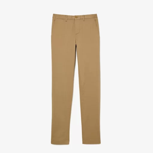 Lacoste Trousers & Shorts-Stretch Cotton Slim Fit Chino Pants