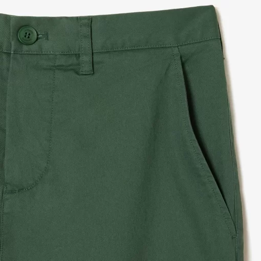 Lacoste Trousers & Shorts-Stretch Cotton Slim Fit Chino Pants