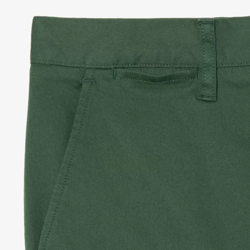 Lacoste Trousers & Shorts-Stretch Cotton Slim Fit Chino Pants