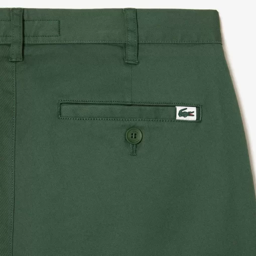 Lacoste Trousers & Shorts-Stretch Cotton Slim Fit Chino Pants