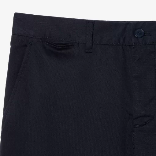 Lacoste Trousers & Shorts-Stretch Cotton Slim Fit Chino Pants