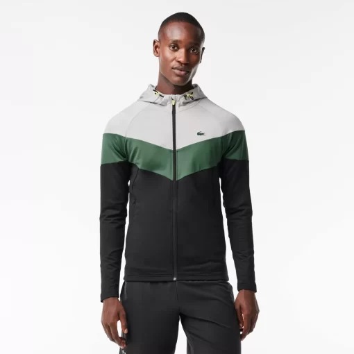 Lacoste Fitness & Training-Stretch Fabric Sport Sweatshirt