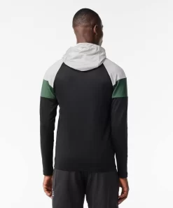 Lacoste Fitness & Training-Stretch Fabric Sport Sweatshirt