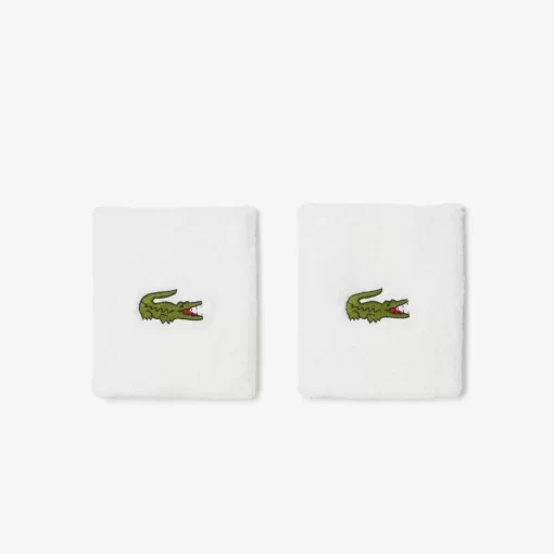 Lacoste Tennis-Stretch Jersey Sport Wristbands