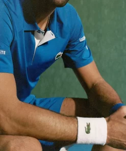 Lacoste Tennis-Stretch Jersey Sport Wristbands