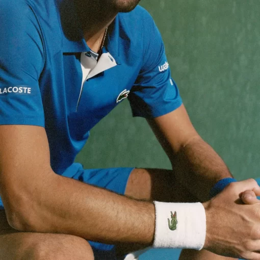 Lacoste Tennis-Stretch Jersey Sport Wristbands