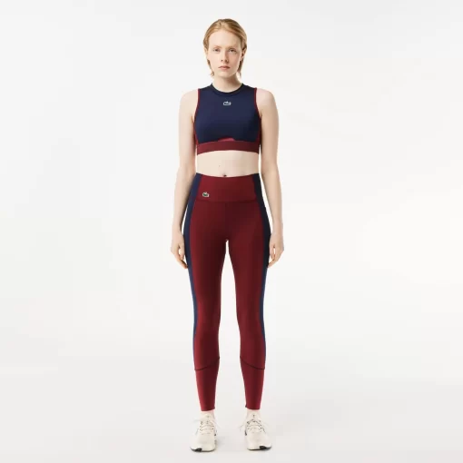 Lacoste Fitness & Training-Stretch Sport Leggings With Pockets