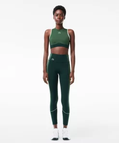 Lacoste Fitness & Training-Stretch Sport Leggings With Pockets