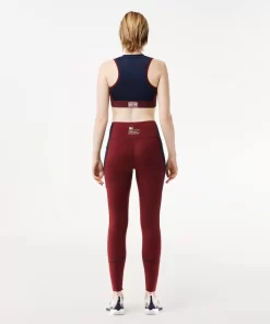 Lacoste Fitness & Training-Stretch Sport Leggings With Pockets