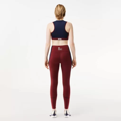 Lacoste Fitness & Training-Stretch Sport Leggings With Pockets