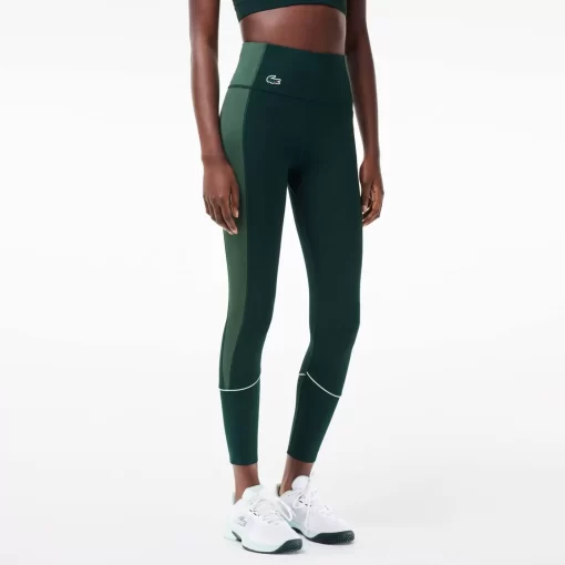 Lacoste Fitness & Training-Stretch Sport Leggings With Pockets