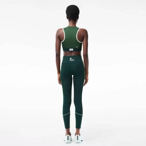 Lacoste Fitness & Training-Stretch Sport Leggings With Pockets