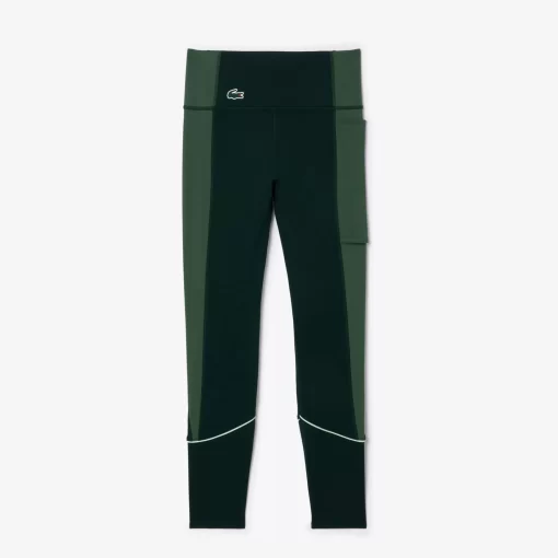 Lacoste Fitness & Training-Stretch Sport Leggings With Pockets