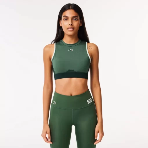 Lacoste Fitness & Training-Stretch Sports Bra