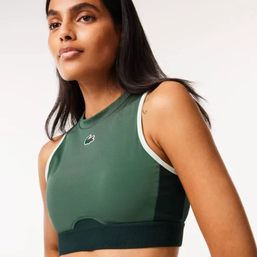 Lacoste Fitness & Training-Stretch Sports Bra