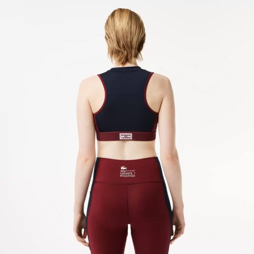 Lacoste Fitness & Training-Stretch Sports Bra